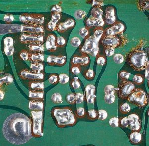 Désoxydation de la carte mère