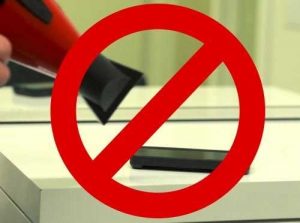 Sèche cheveux téléphone