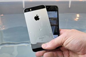 Dégâts eau sur smartphone